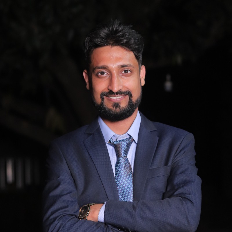 Portrait of Dheeraj Kumar Aragariya
